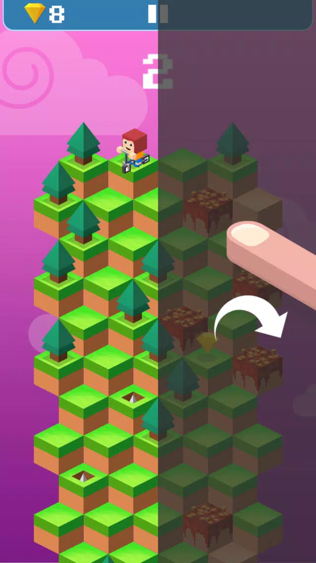 Super Mari Jump - MMX Hill Down Challenge Screenshots