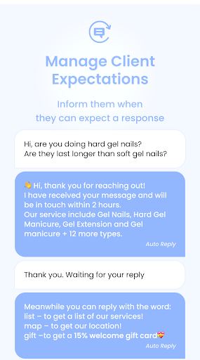 SMS Auto Reply /Autoresponder Screenshots