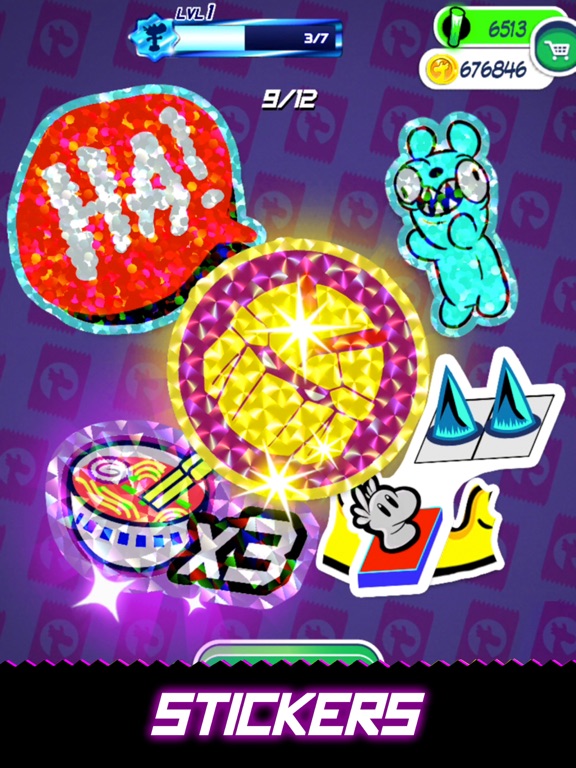 Floyd's Sticker Squad iPad  Screenshots