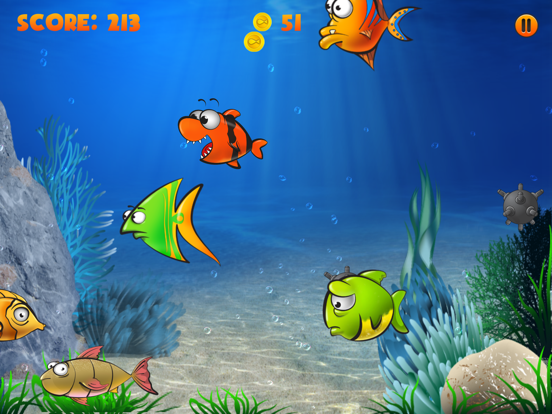 Capturas de pantalla de Hungry Nemo iPad 