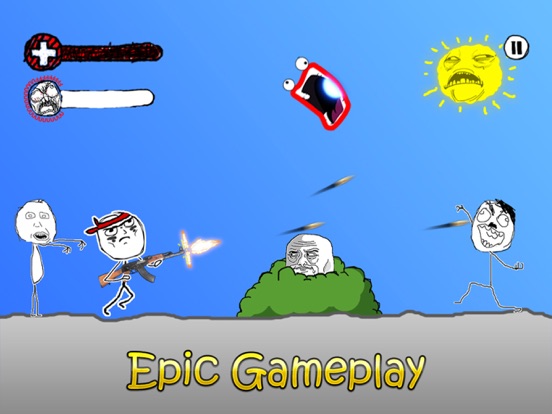 Rage Wars - Meme Shooter iPad 应用截图
