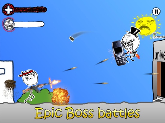 Rage Wars - Meme Shooter iPad 应用截图