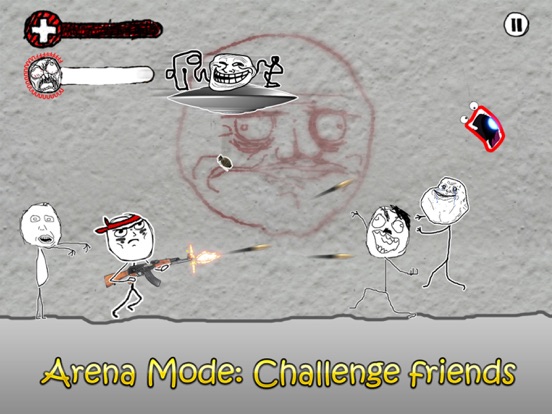 Rage Wars - Meme Shooter iPad 应用截图