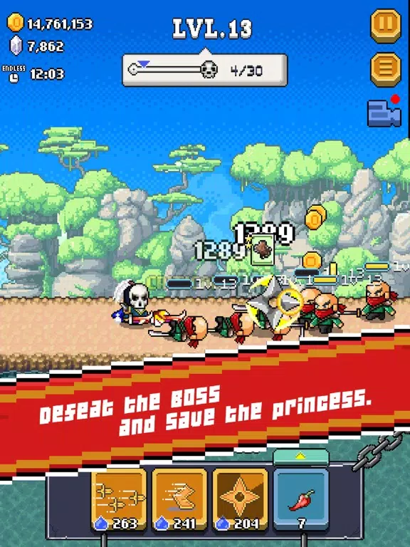 The Mighty Hero iPad  Ekran Görüntüleri