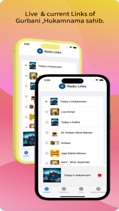 Nanakshahi Sound Round Watch Screenshots