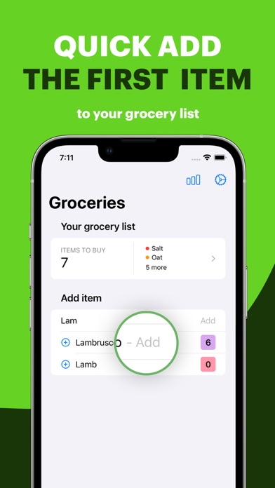 Cart - Easy Grocery List Screenshots