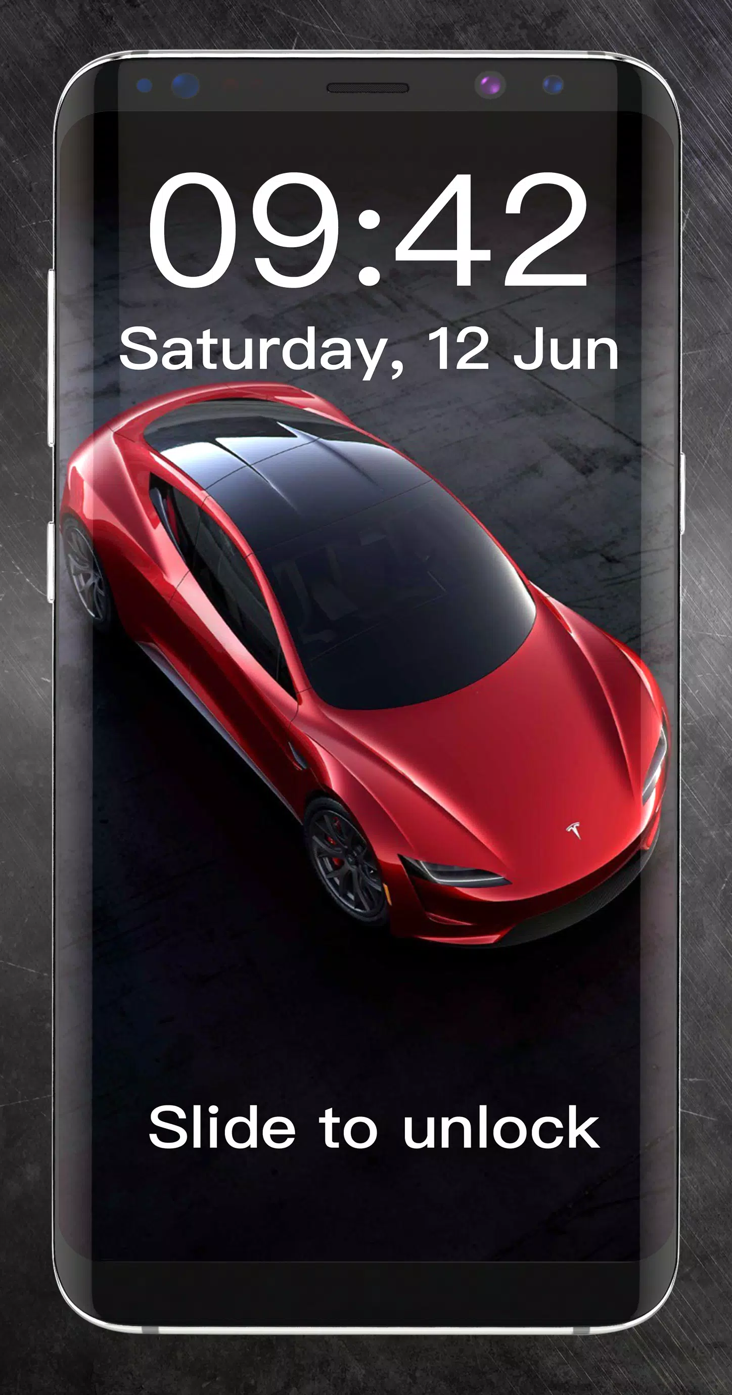 Wallpapers for fans Tesla Screenshots