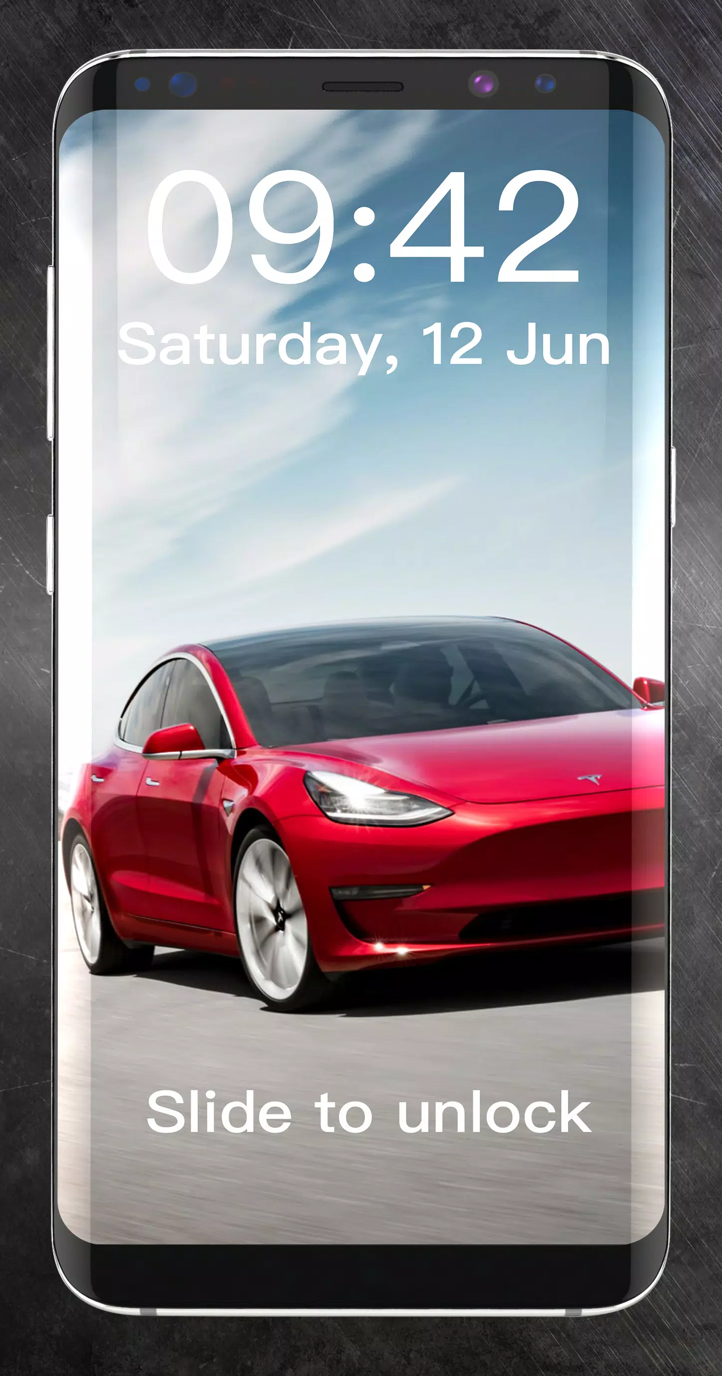 Wallpapers for fans Tesla Screenshots