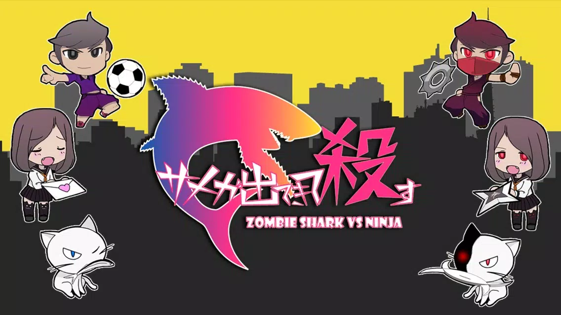 Zombie Shark vs Ninja Screenshots