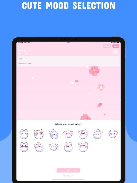 Secret Diary - Diary with Lock iPad Screenshots