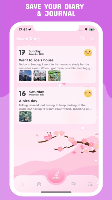 Secret Diary - Diary with Lock Screenshots