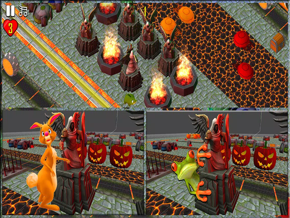 Cross The Burning Fire iPad Screenshots