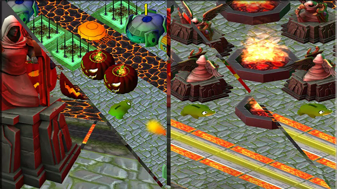 Cross The Burning Fire Screenshots