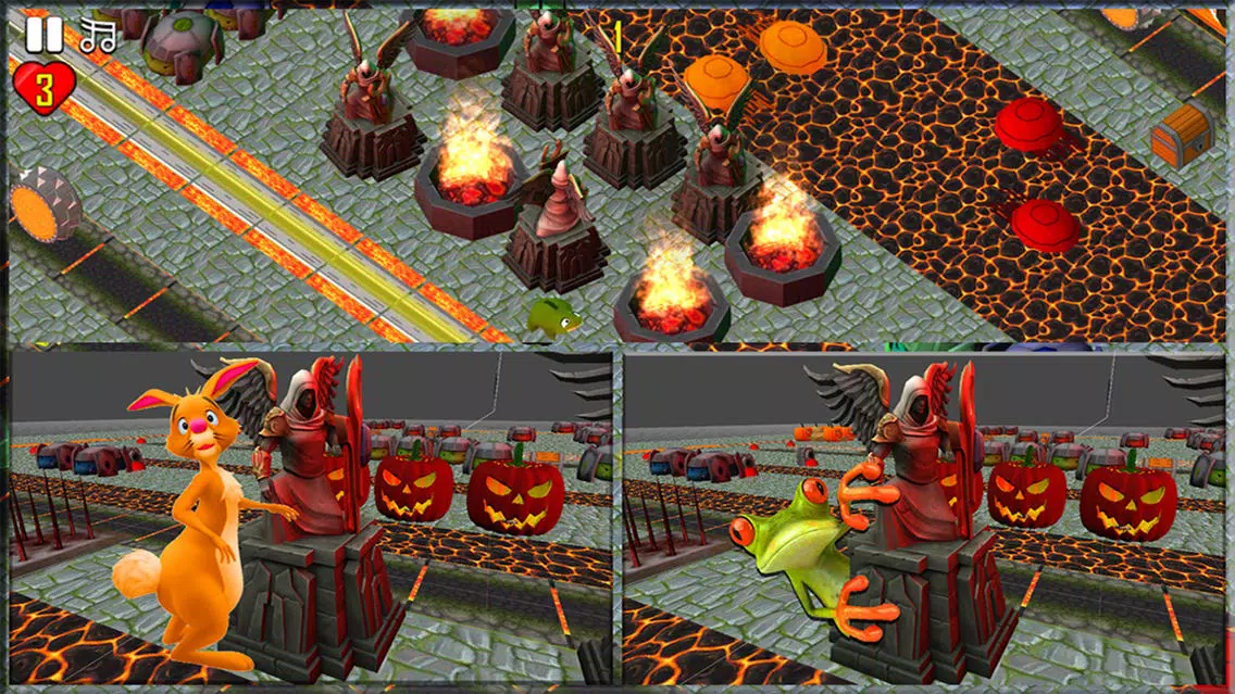 Cross The Burning Fire Screenshots
