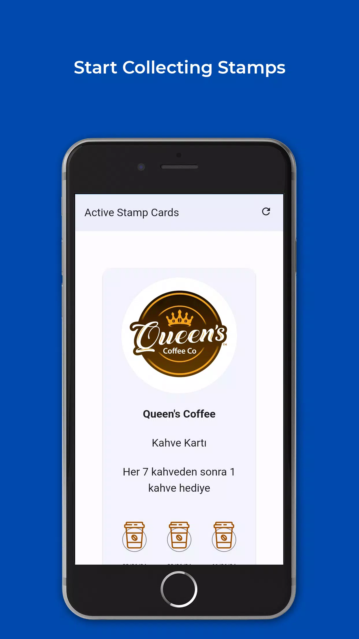 Letstamp, Customer Loyalty App Screenshots