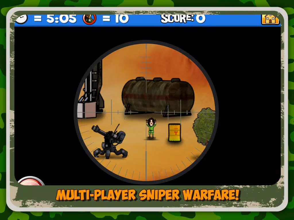 Captures d'écran de You VS. Me - 3D Multiplayer War Sniper iPad 