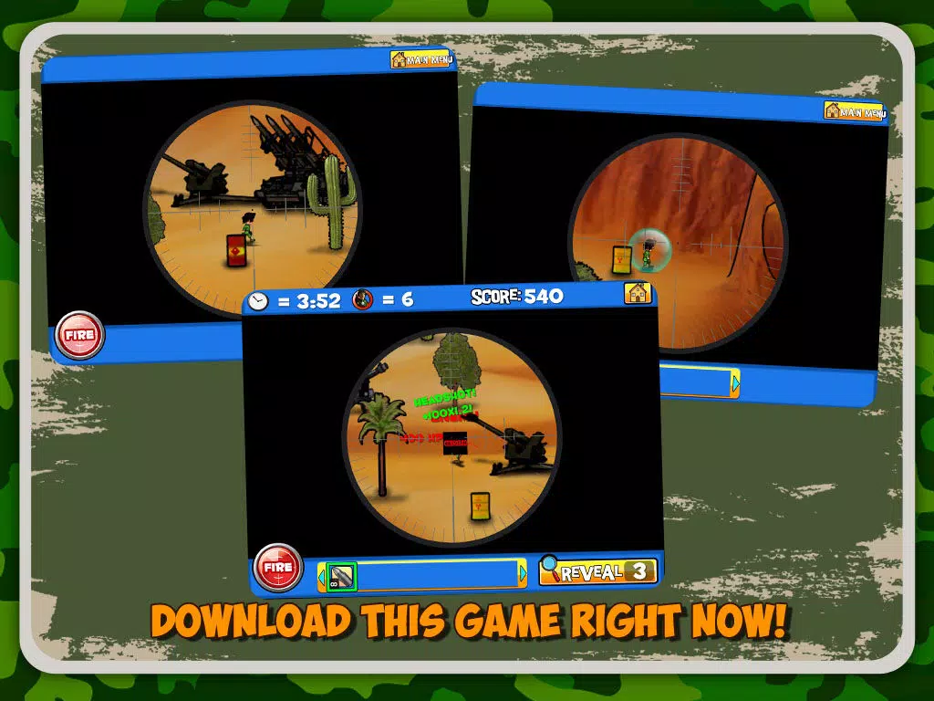 Captures d'écran de You VS. Me - 3D Multiplayer War Sniper iPad 