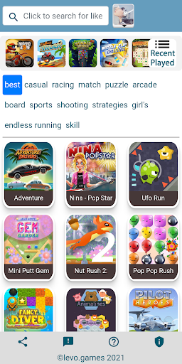 Levo MiniGame Screenshots