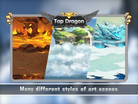 Скриншоты Tap Dragon - Dragon War iPad 