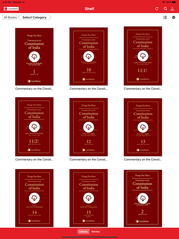 Lexis knowlEdge iPad Screenshots