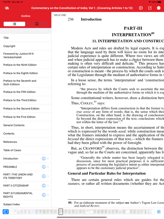 Lexis knowlEdge iPad Screenshots