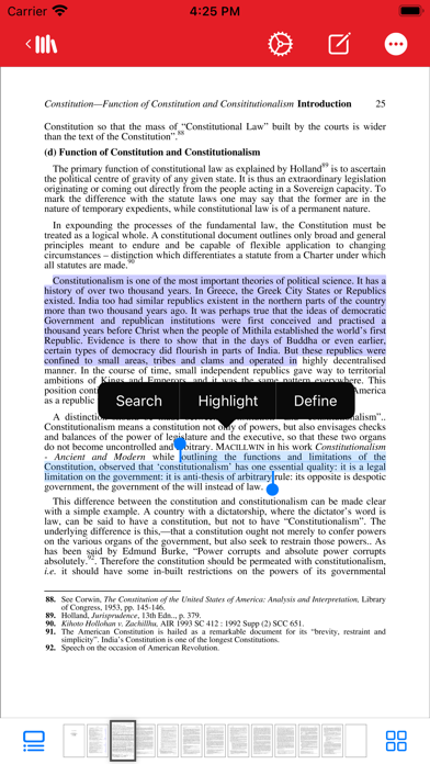 Lexis knowlEdge Screenshots
