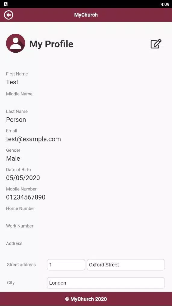 MyChurch Screenshots