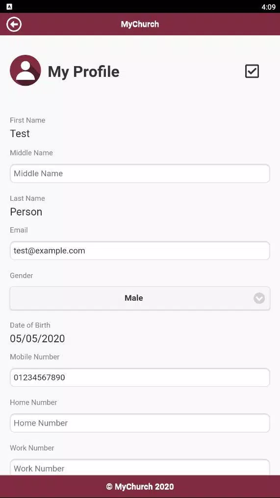MyChurch Screenshots