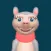 Opossum Emoji Animated Sticker