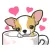 Chihuahua Dog - Stickers
