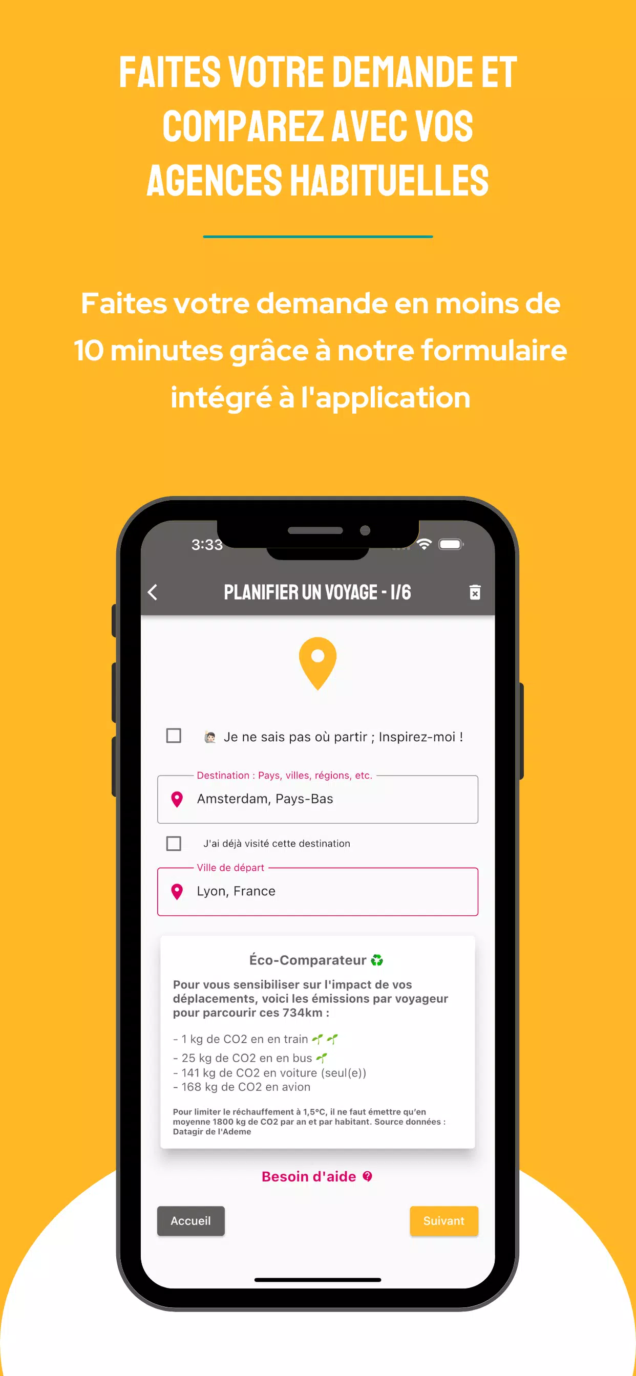 Fabrique ton Voyage Screenshots