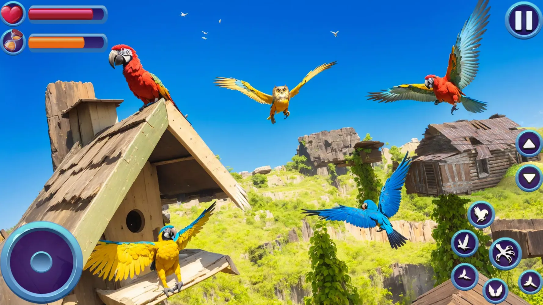 My Parrot Life Simulator Game Screenshots