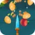 Fruit splashing-flying knife