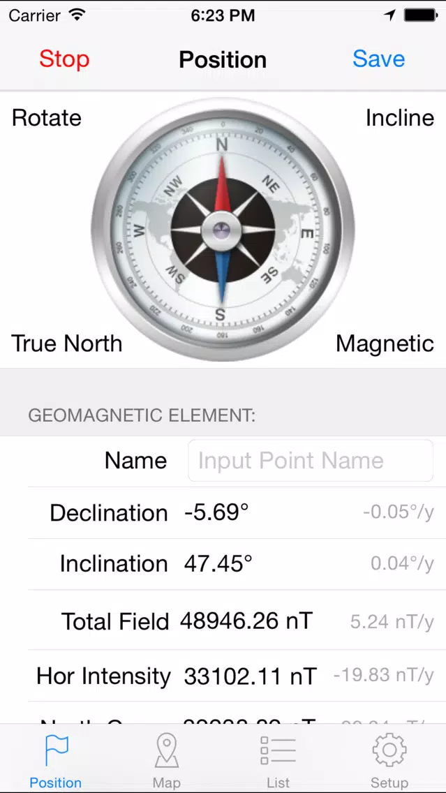 Magnetometor سکرین شاٹس