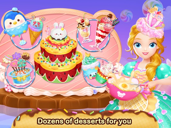 تصاویر Princess Libby Dessert Maker iPad