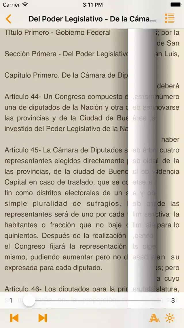 Constitución de la Nación Argentina Screenshots