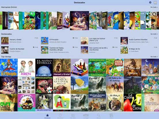 Librería para Niños - Libros y Audiolibros iPad Screenshots