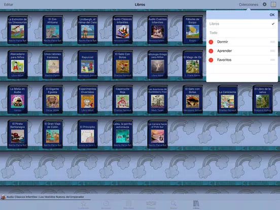 Librería para Niños - Libros y Audiolibros iPad Screenshots