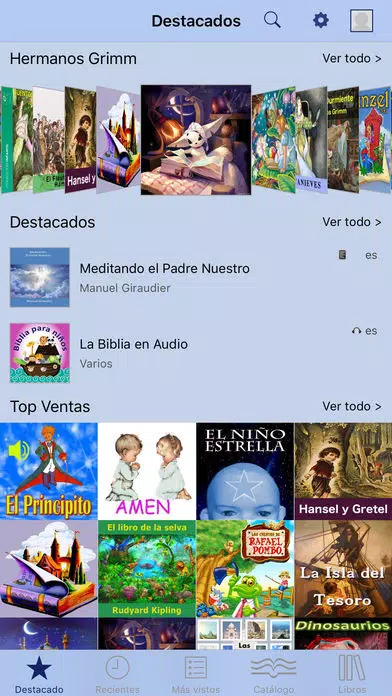 Librería para Niños - Libros y Audiolibros Screenshots