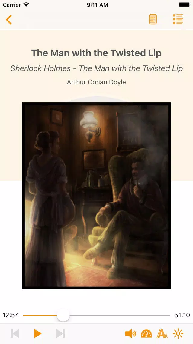 The Man with the Twisted Lip – AudioEbook Screenshots