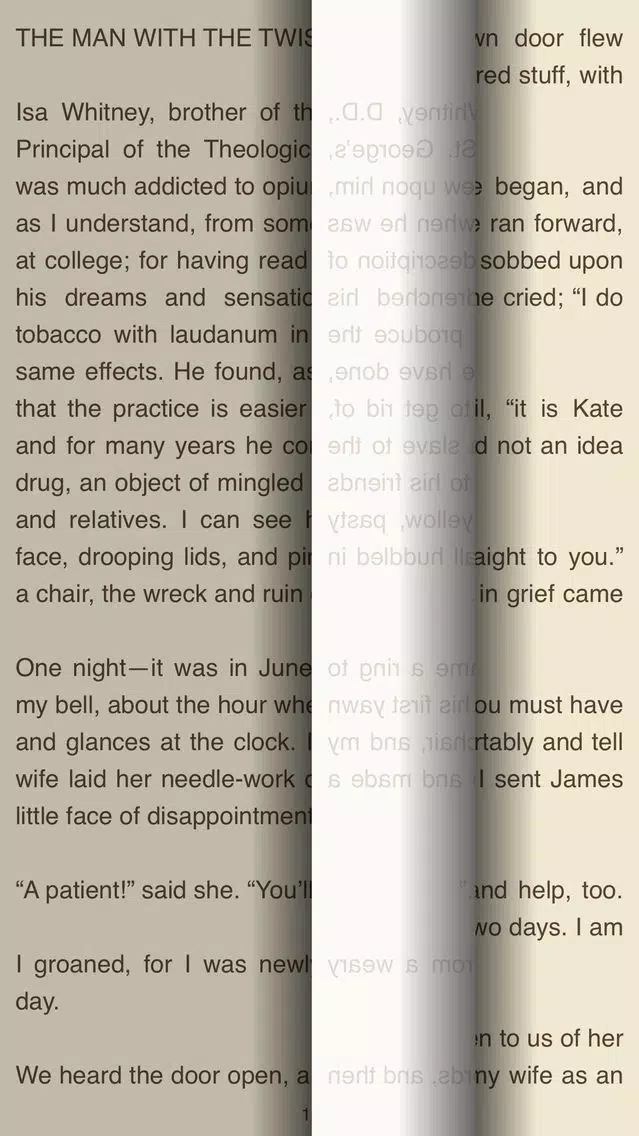 The Man with the Twisted Lip – AudioEbook Screenshots