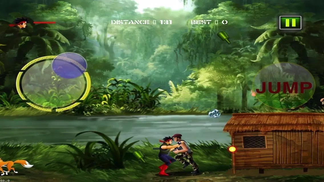 Ninja Vs Guerilla - Shoot Out in the Jungle应用截图
