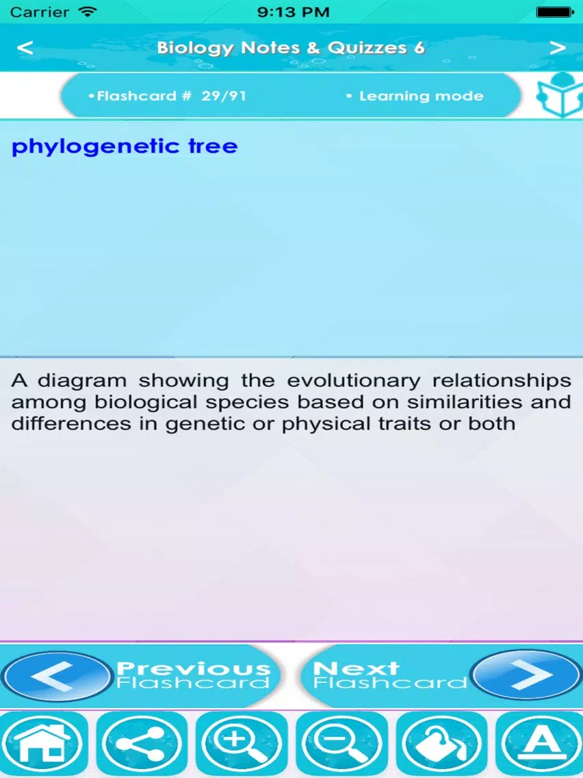 Biology Exam Review : 3200 Quiz & Study Notes iPad Screenshots