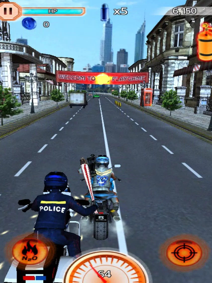Capturas de tela do 3d bike mto driving motocycle iPad 