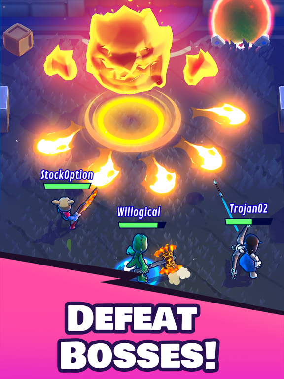 Knight's Edge: PvP Raid Arena iPad  Screenshots