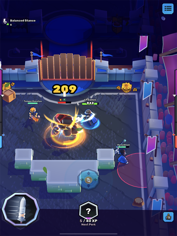 Knight's Edge: PvP Raid Arena iPad  Screenshots