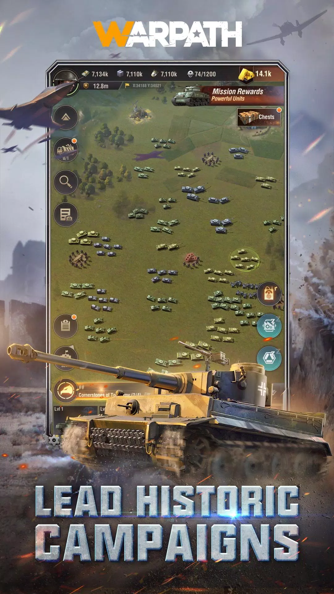 Capturas de pantalla de WarPath