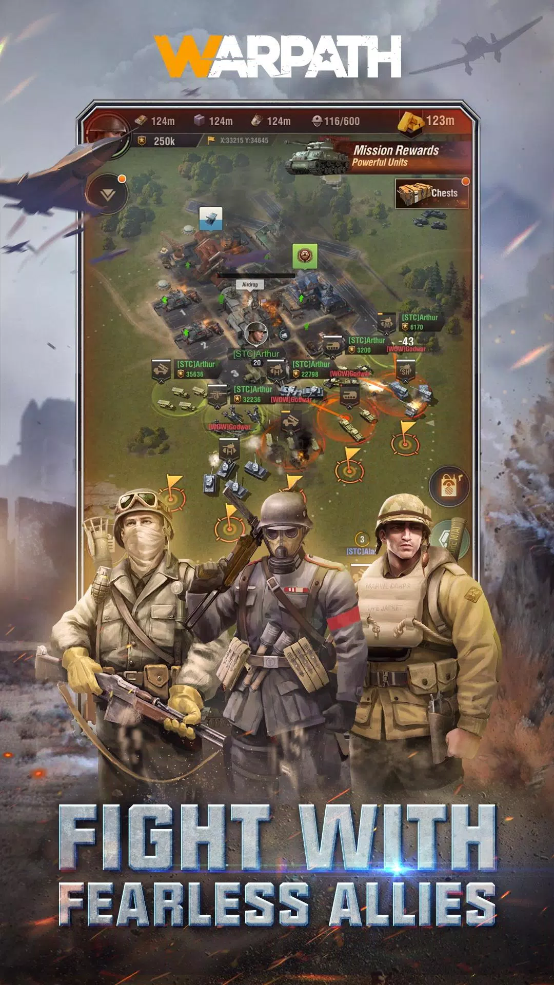 Capturas de pantalla de WarPath