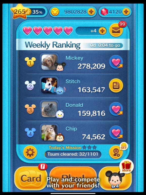 Capturas de tela do LINE: Disney Tsum Tsum iPad 
