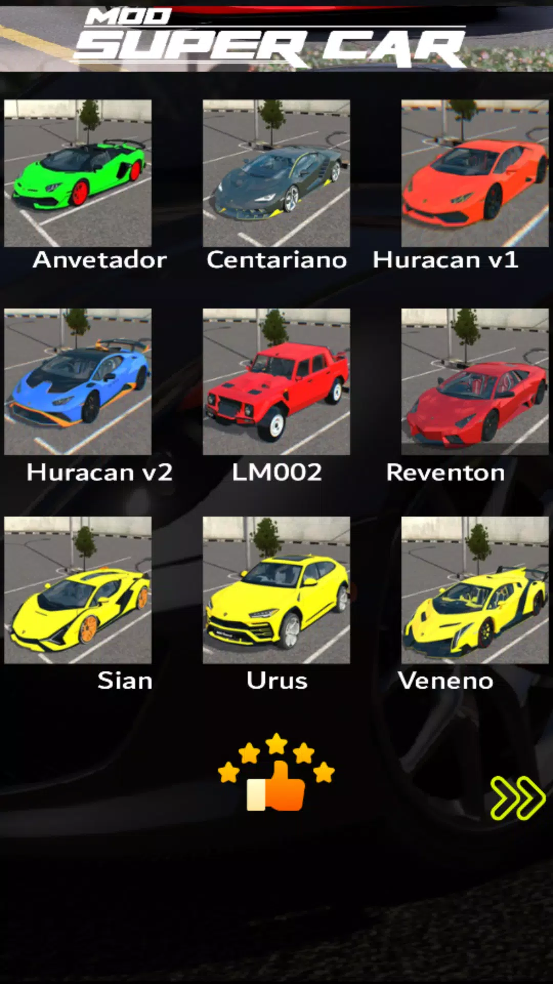 Mod Bussid Supercar Screenshots